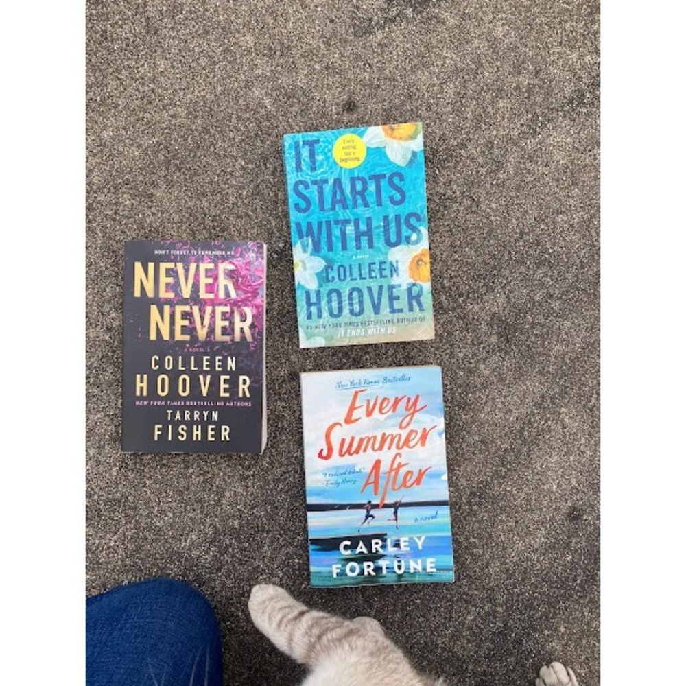 Colleen Hoover Carley Fortune Book Bundle It Starts With Us Never Never Summer